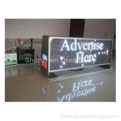 P5 SMD GPS WIFI Taxi LED Display SMD3528 1R1G1B with 3500 n